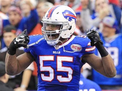 Bills' Hughes vows to keep his emotions in check, Buffalo Bills