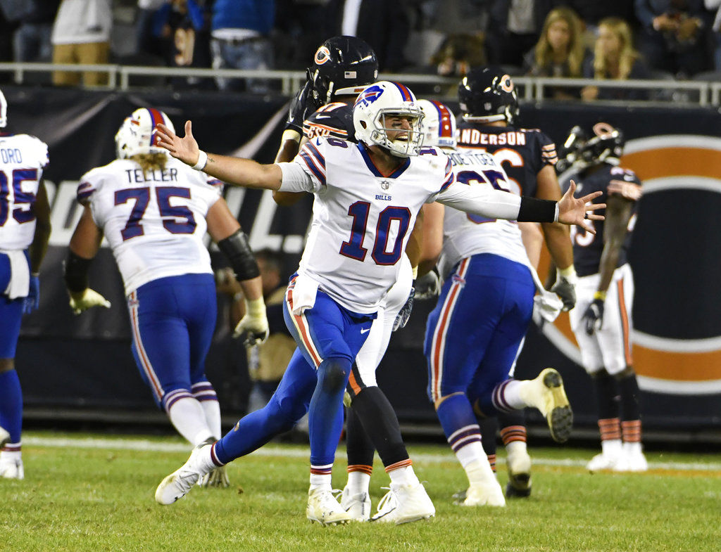 Here's how Josh Allen, Peterman, McCarron did in first preseason game