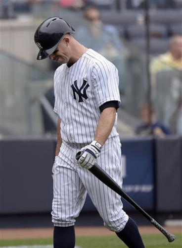 Brett Gardner thrown out of game as New York Yankees' win streak ends