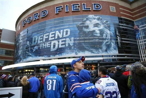 Bills fans turn out in Detroit, Sports