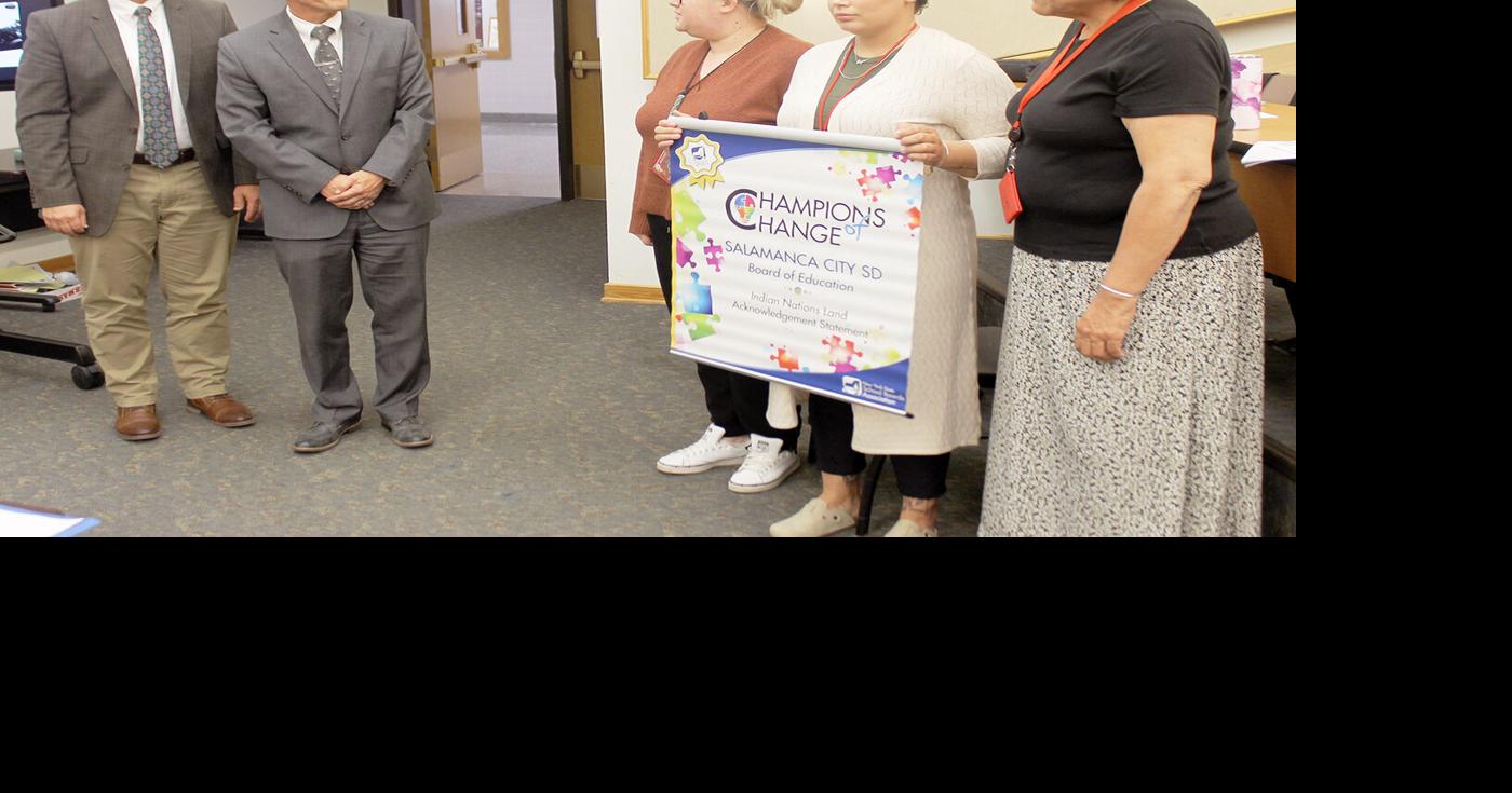 Salamanca school district honored for Indian Nations Land