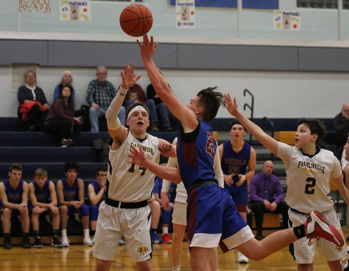 Boys Basketball Cuba Rushford Holds Off Franklinville Sports