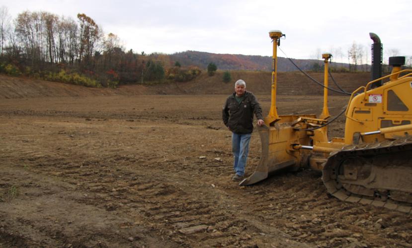 Great Valley town gravel pit reclaimed to make way for solar farm