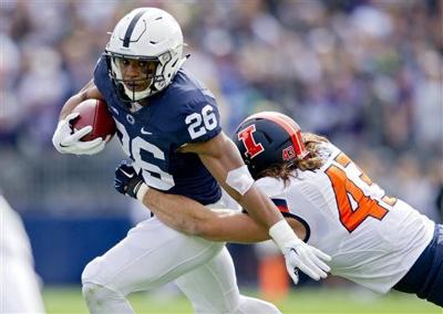 Penn State S Young Barkley Godwin Add Spark To Offense Sports