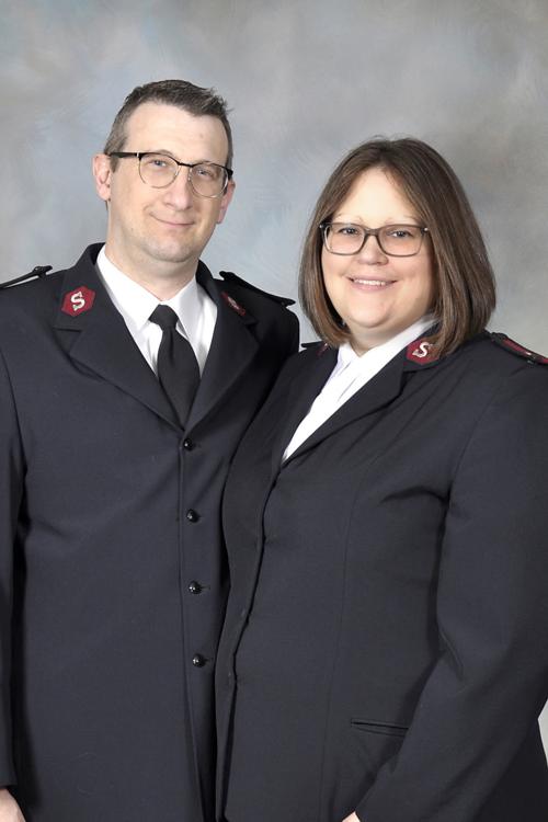 New leaders Salvation Army