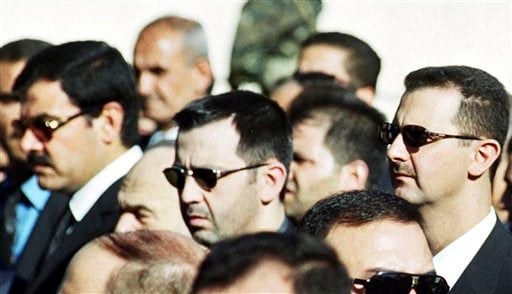 Bashar Assad, Maher Assad, Assef Shawkat