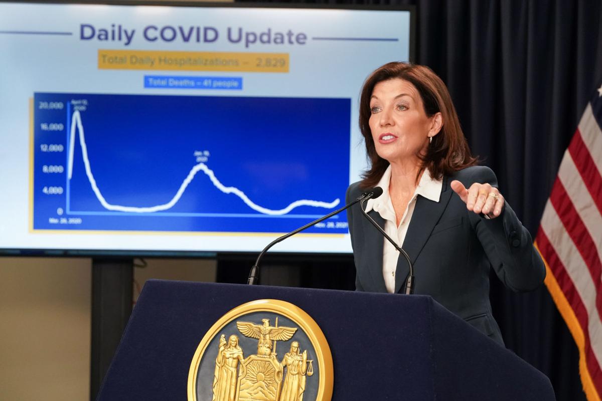 hochul clarifies covid state of emergency justification news oleantimesherald com