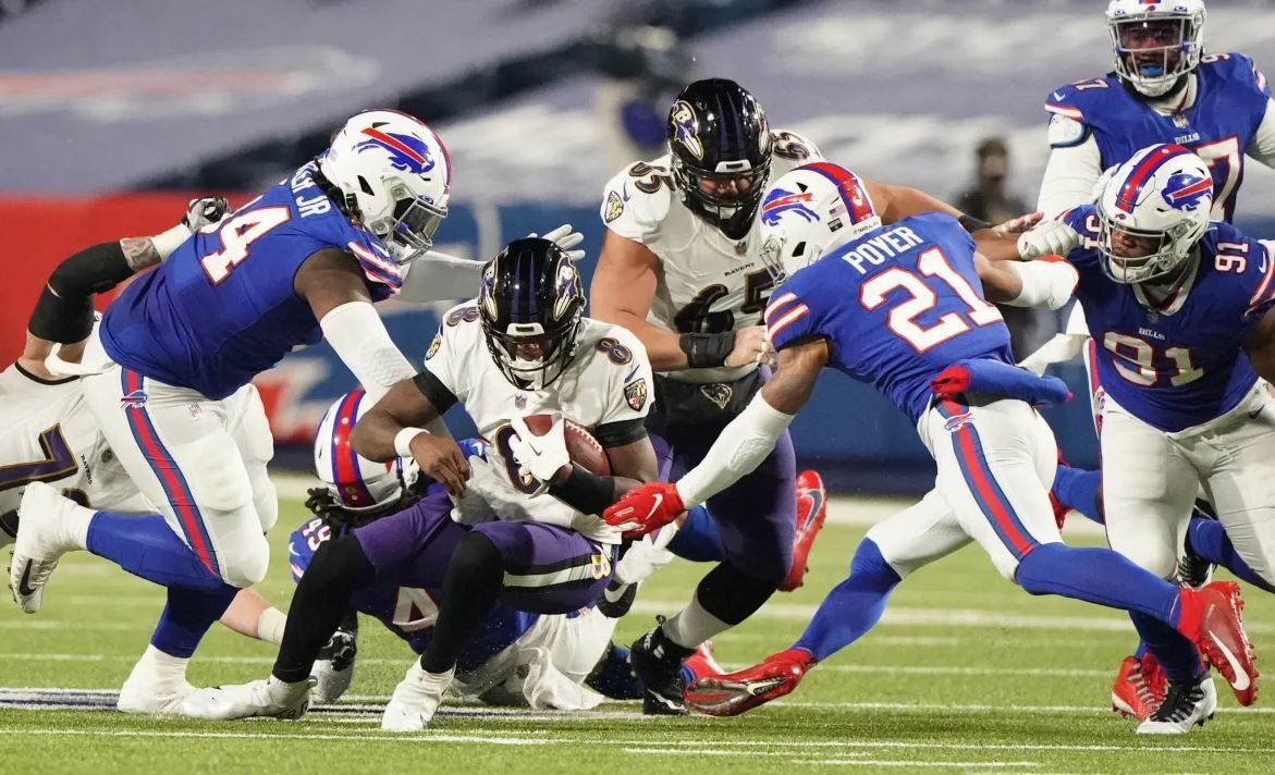 Leslie Frazier on defending Lamar Jackson