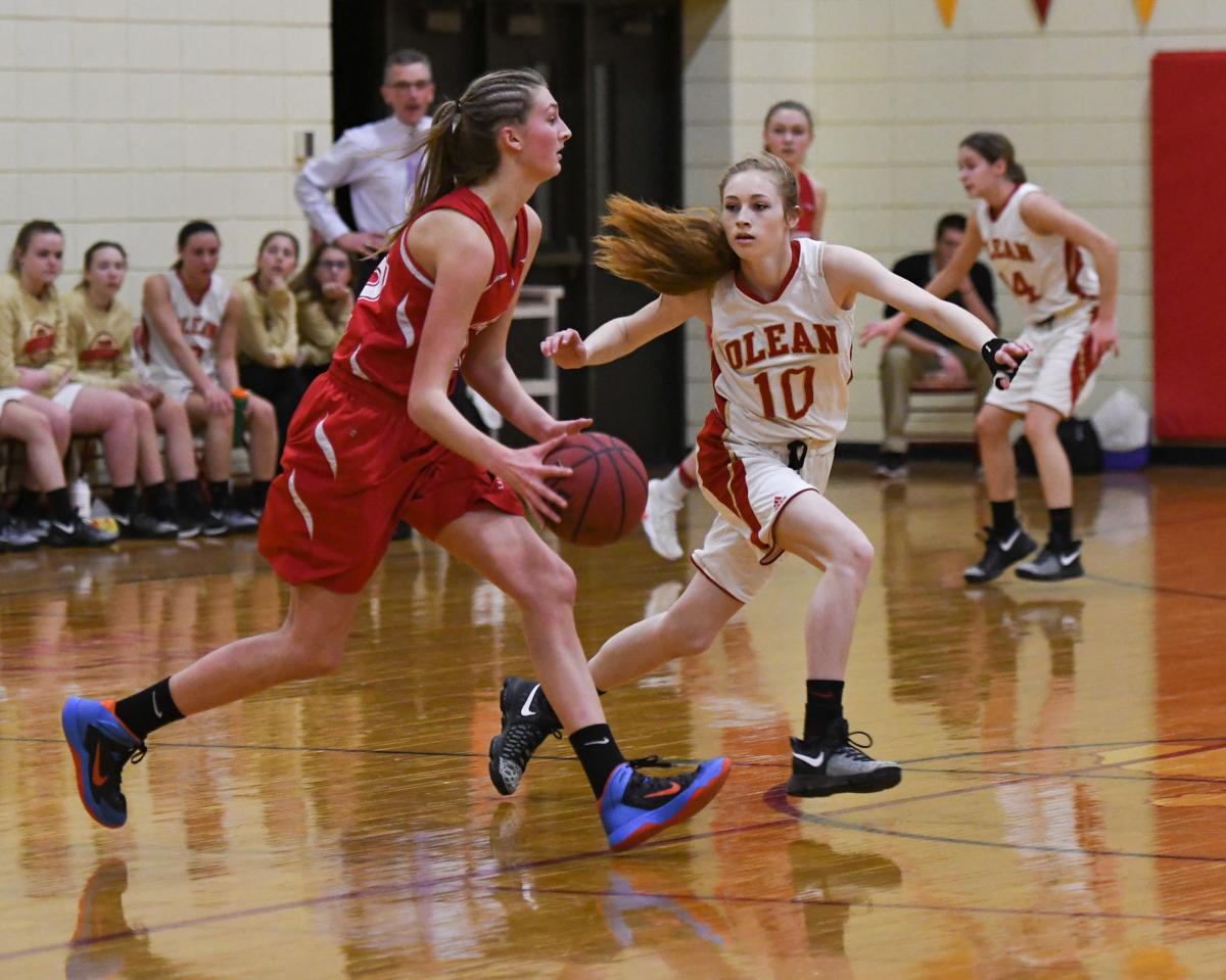 Sec 6 Girls Basketball Olean Grinds Out Win In Class A 2 Opener