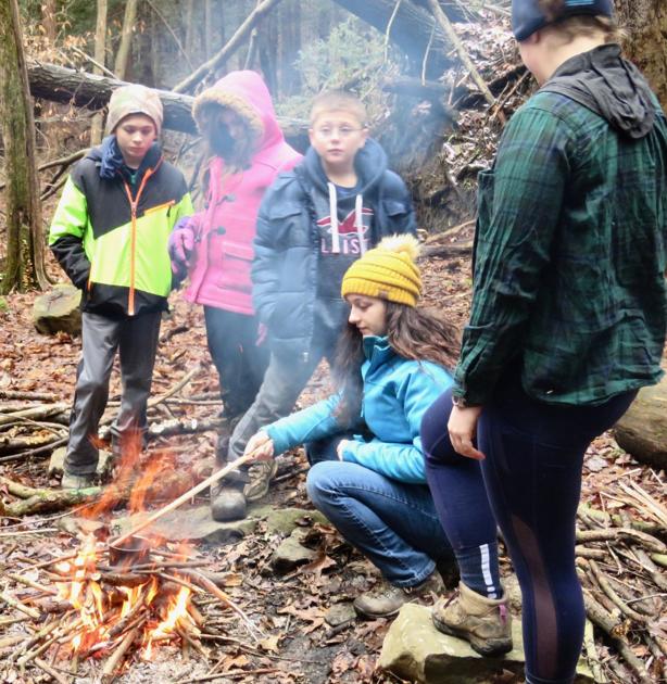 Kids Experience Nature At Camp Turner S Wintercamp News Oleantimesherald Com