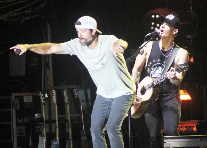 Walker Hayes performs personal, funfilled concert for fair crowd