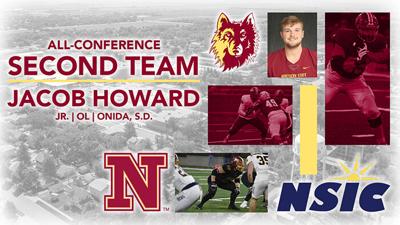 Jacob Howard receives All-Conference nod