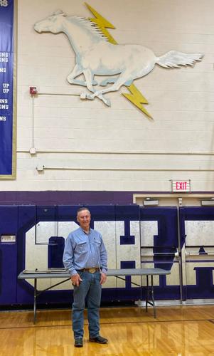 Len Albright is the artist behind the Charger mascot. He was among the Blunt students who began attending the newly consolidated Sully Buttes High School in the fall of 1970. Len rediscovered his original artwork during a tour of the school over the wee...