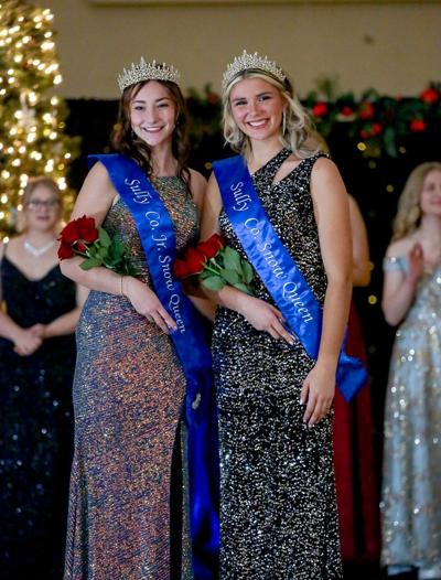 2023 Sully County Junior Snow Queen Madison Bradberry and 2023 Snow Queen Lydia Hill will attend the South Dakota Snow Queen Festival.