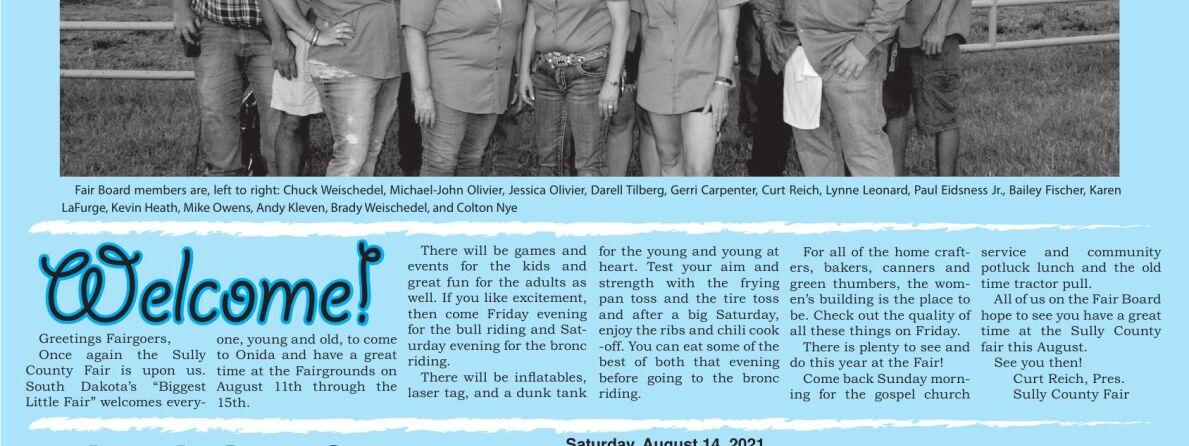 Sully County Fair Insert Community Onidawatchman Com Sully County Fair 2022