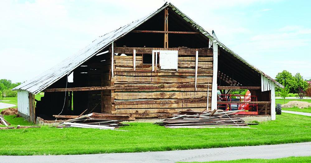 Log Barn History Uncovered: Log Barn Sees Light of Day Again | News | online ...