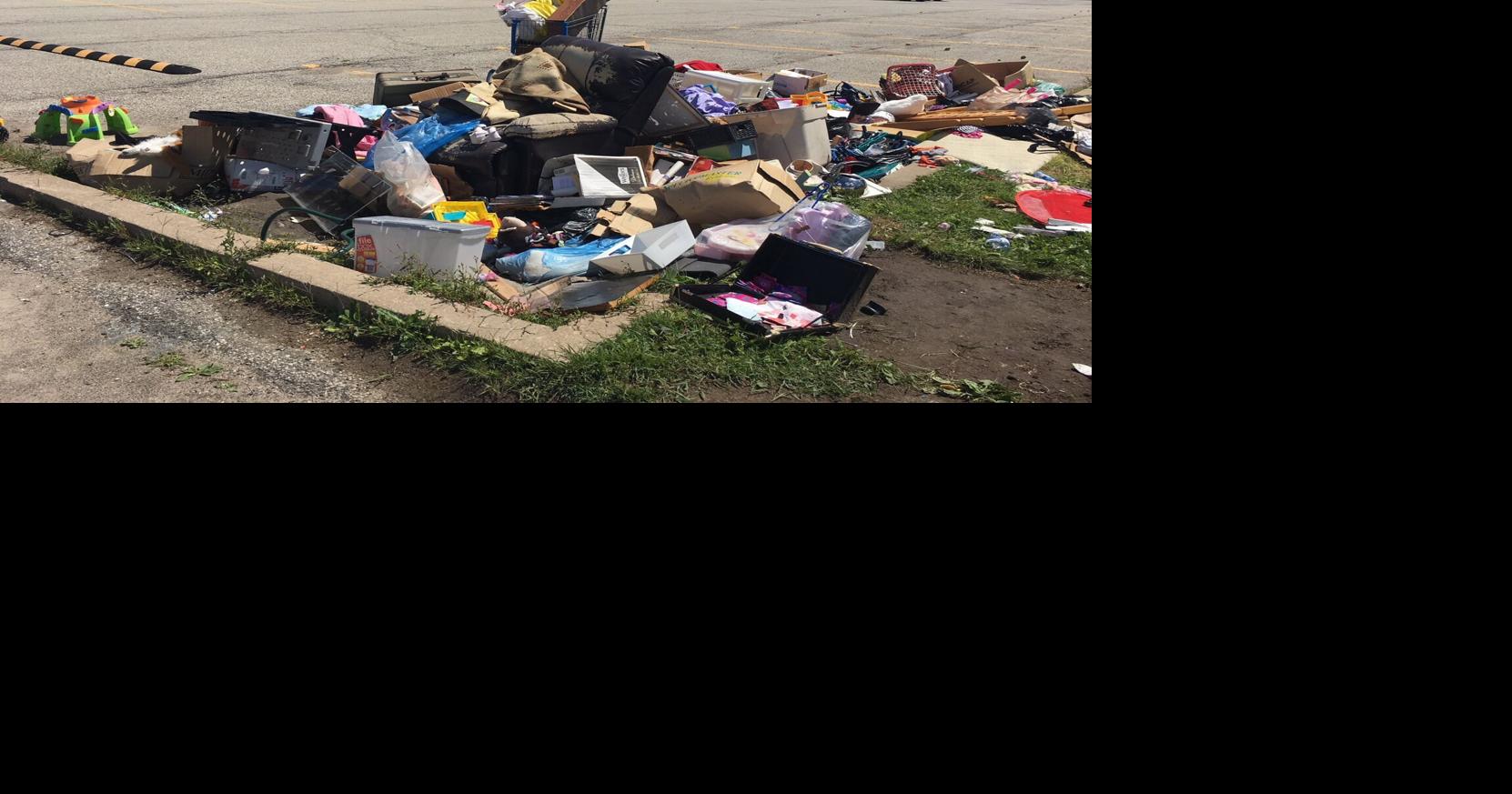 ‘Whoever you are, please stop dumping your trash’