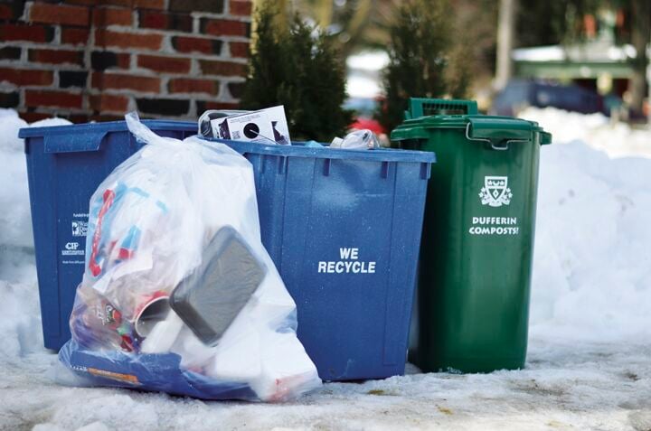 Dufferin County ranks third for waste diversion across Ontario