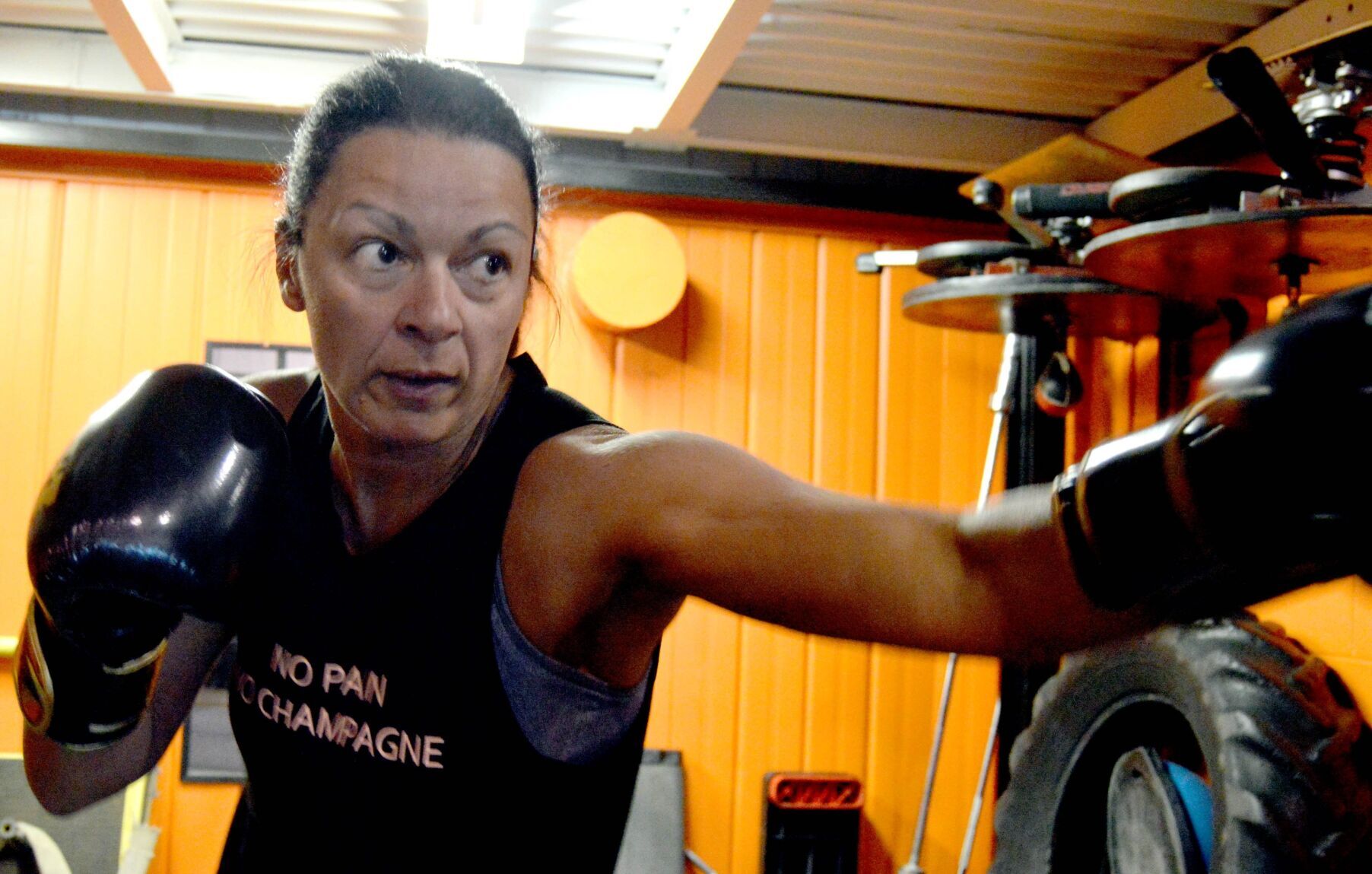 This Orangeville firefighter is punching above her weight