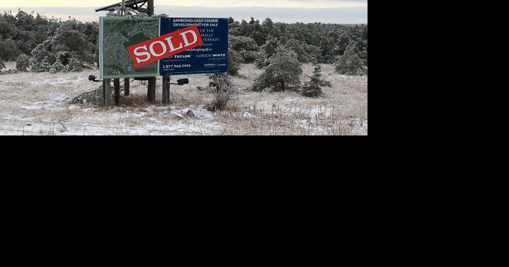 Listed for 12M, golf course land near Orangeville sells 6 years later