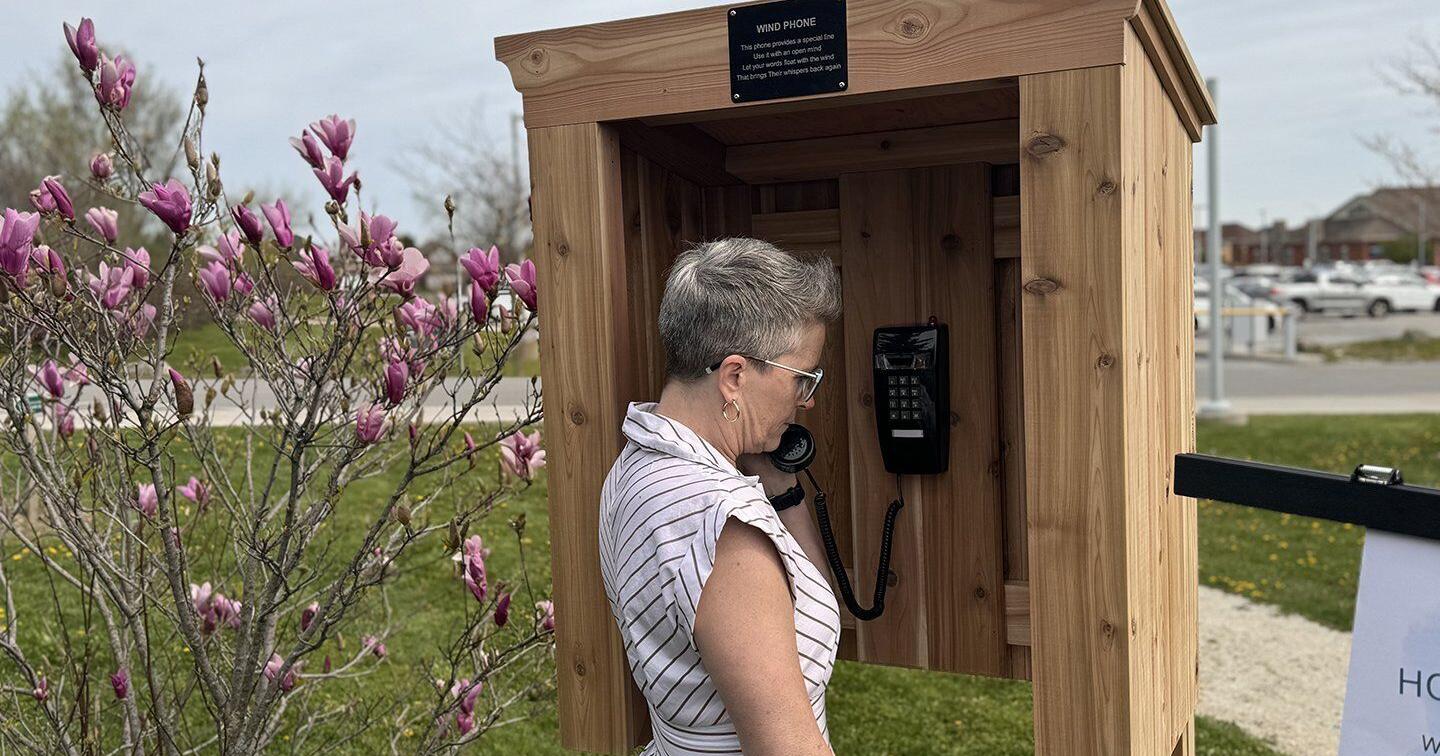 New wind phones in Dufferin County helping support grief - Vimarsana News