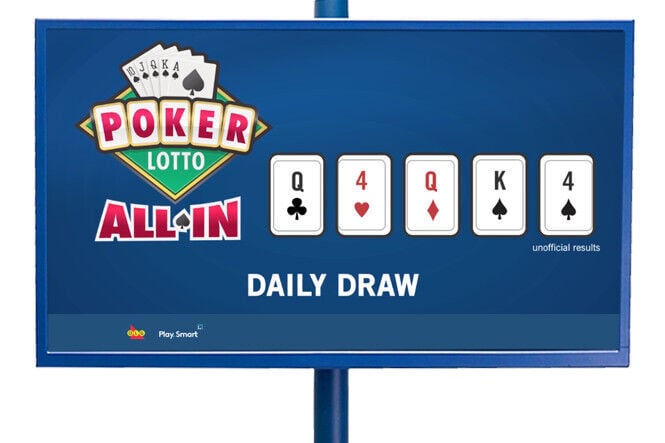 Olg poker shop lotto winning numbers