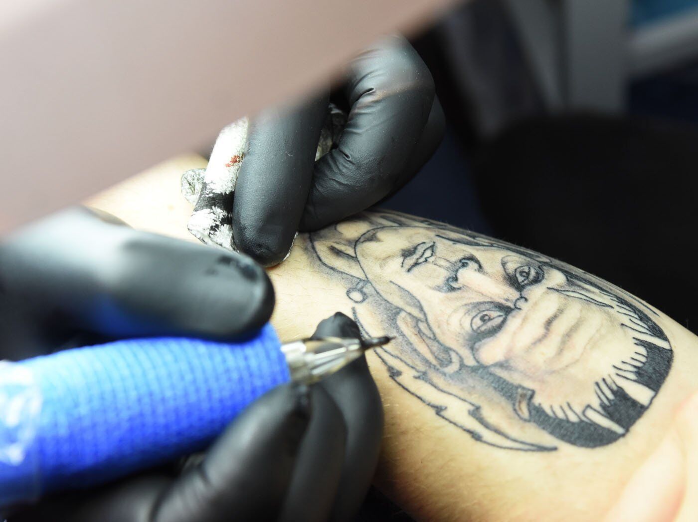 Punjabi Sikh forearm in progress | Tattoo studio, Private tattoos, Tattoos