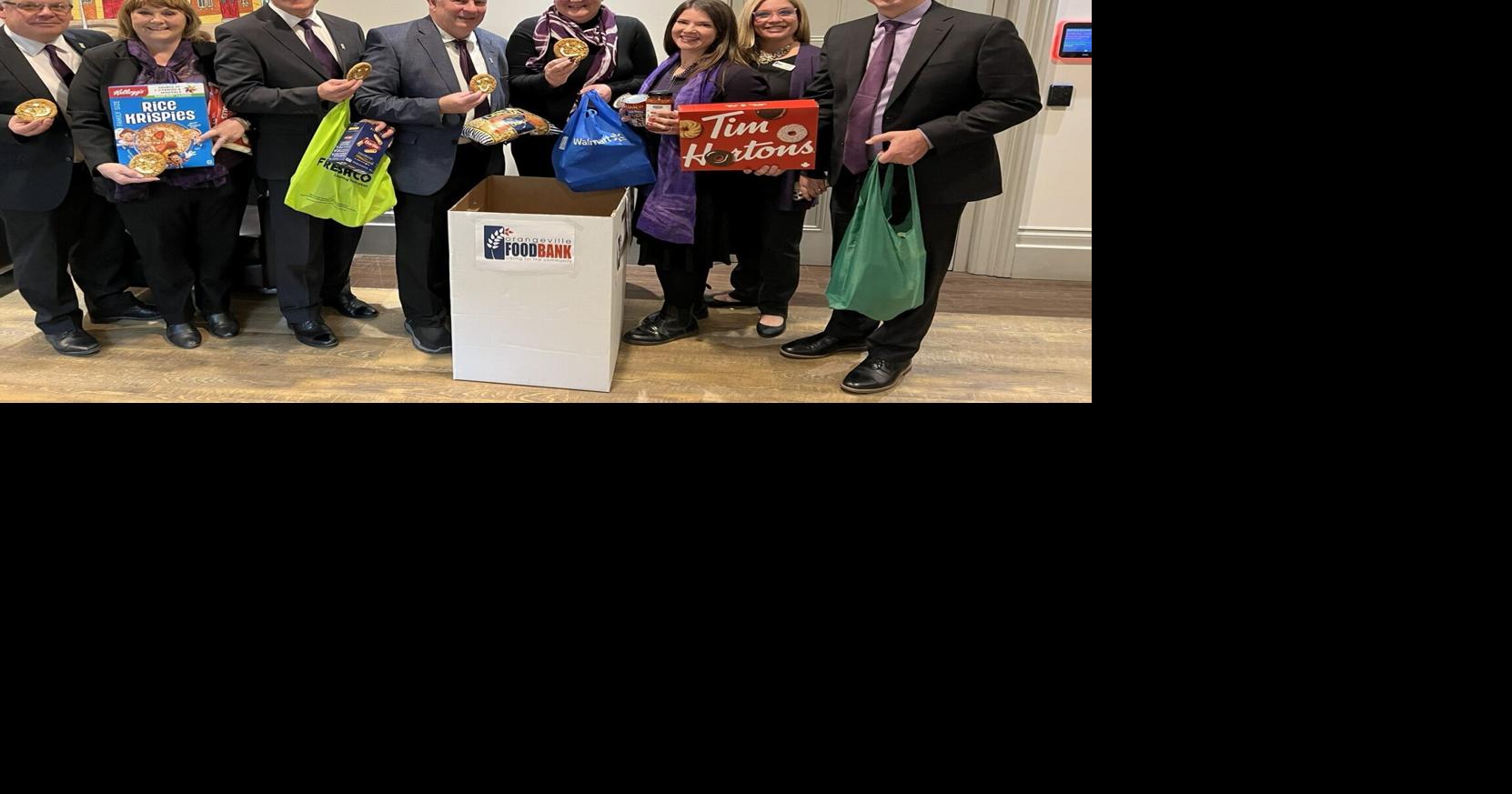 Orangeville council accepts Amaranth's food drive challenge