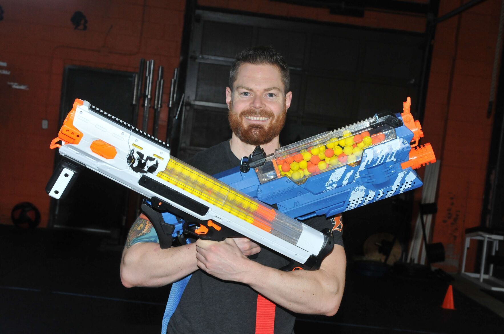 NEW BUSINESS Orangeville trainer adds family friendly Nerf battleground to CrossFit facility