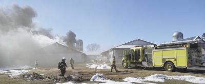 Community Rushes To Crystal Ball S Aid During Barn Fire News