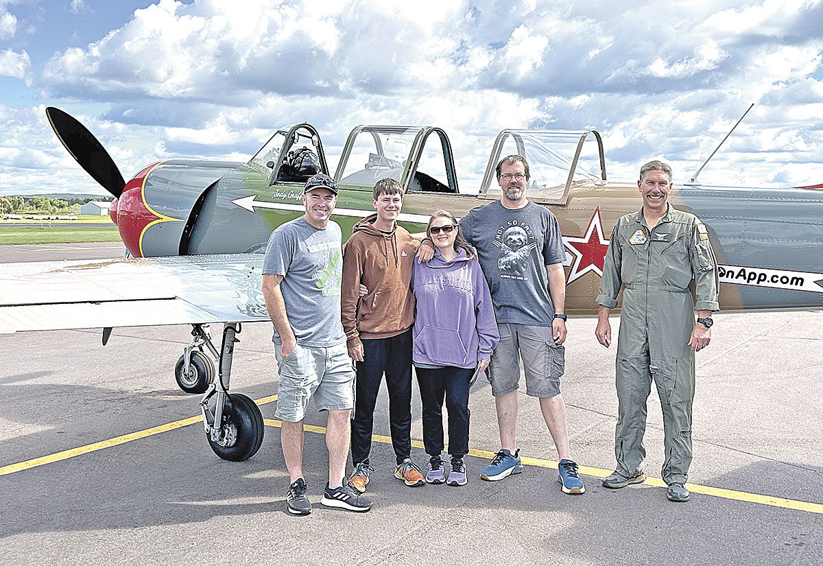 Connor Stoeklen and Pilot