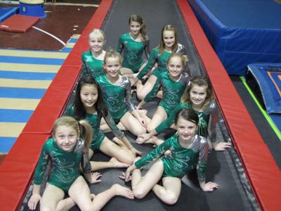 Oskaloosa Ymca Aerials Competed At Chow S Gymnastics Meet At Vet S Auditorium Sports Oskaloosa Com