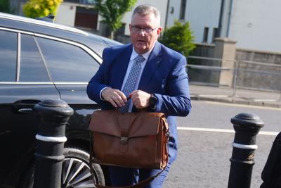 Northern Ireland's former unionist leader tells jury he did not sexually abuse two children