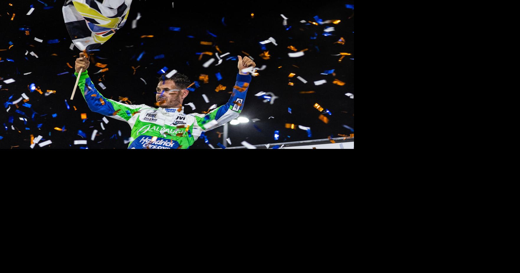 Auto racing: Larson picks up Thursday night Knoxville win | Local ...