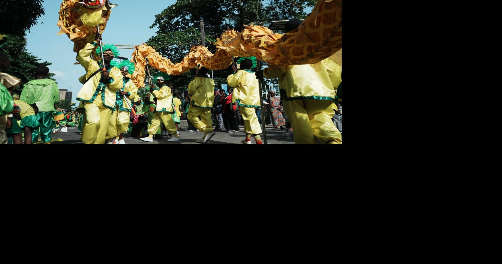 Thousands flood Lagos' vibrant Fanti Carnival to celebrate Afro-Brazilian heritage
