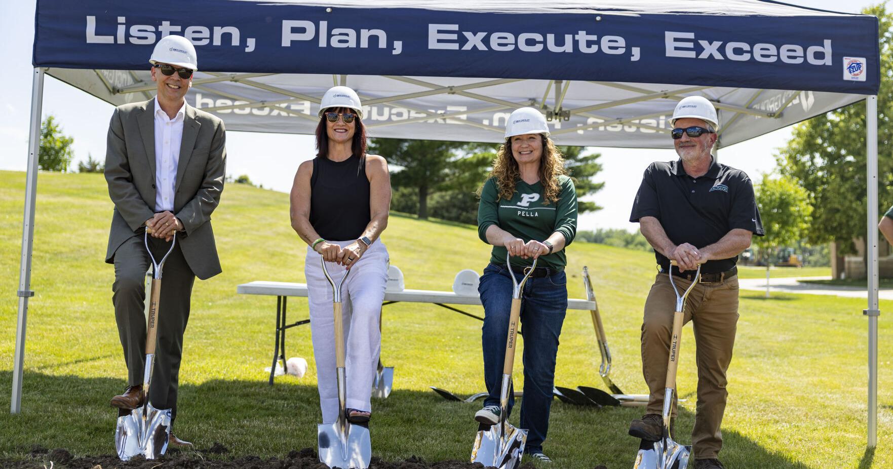 Pella Schools break ground on Jefferson, middle school expansion - Vimarsana News