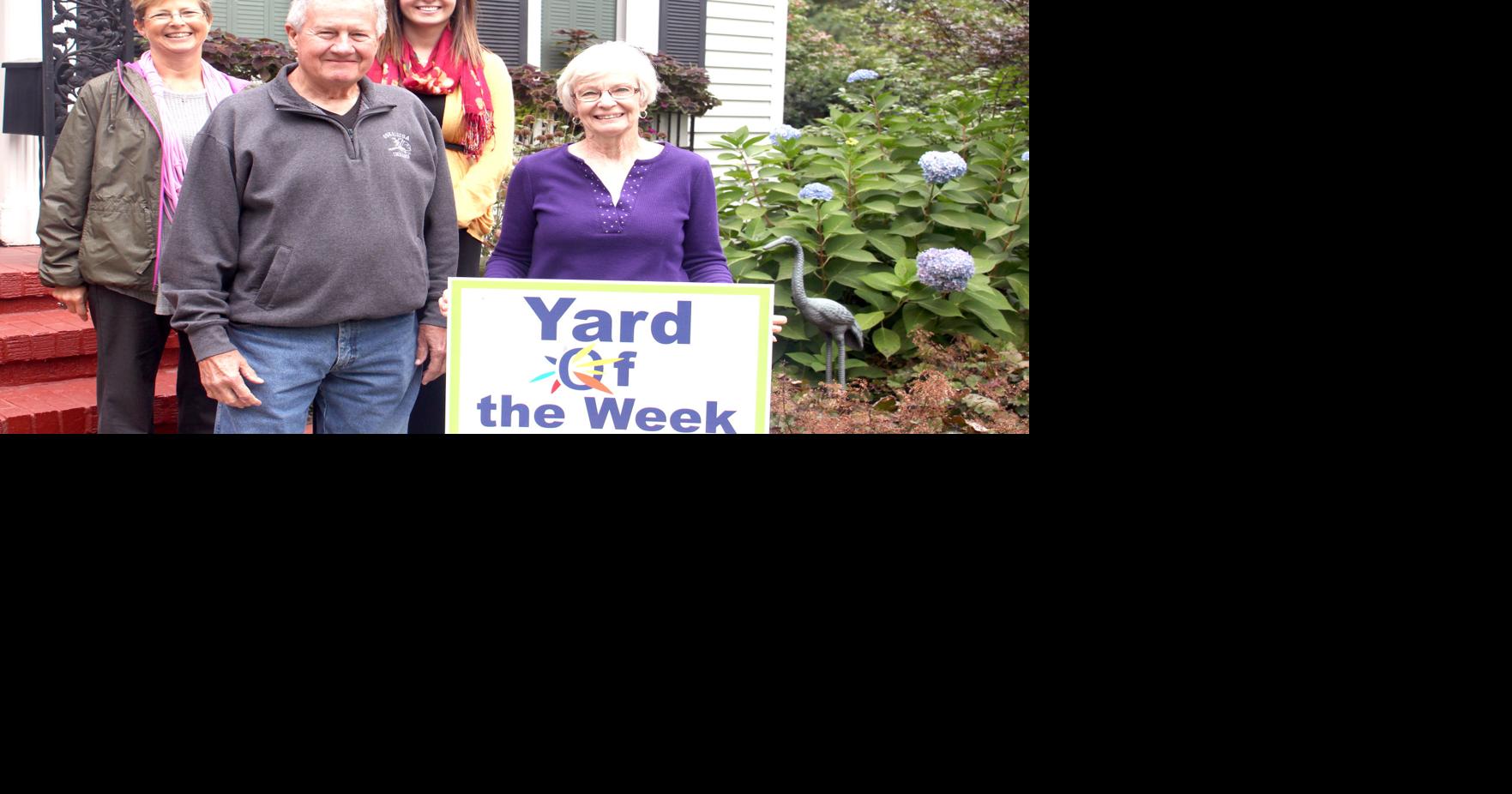 Yard of the week will soon resume Local News