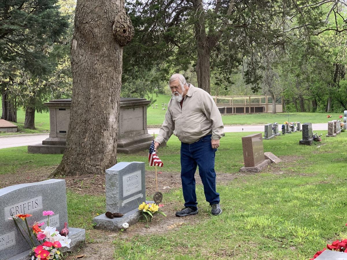 American Legion Veterans and volunteers prepare for Memorial Day