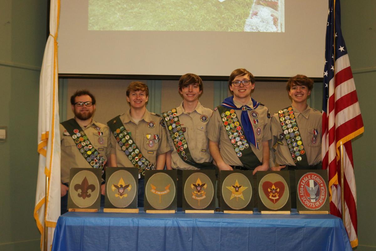 Achievements: 9 Scouts from same troop earn Eagle Scout status