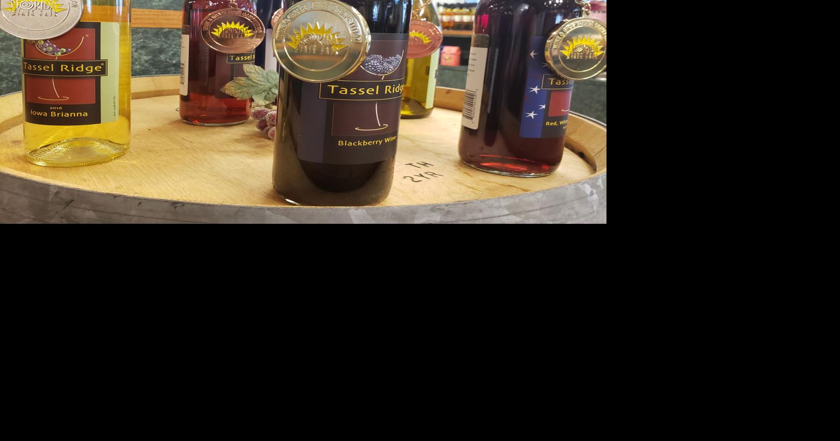 Tassel Ridge Winery wins a gold award for blackberry wine Local News