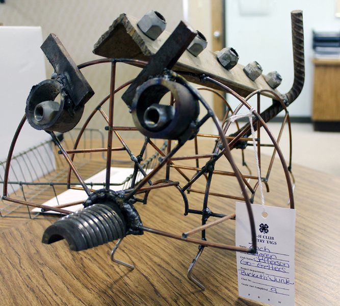 Students transform 'buckets of junk' into works of art Local News