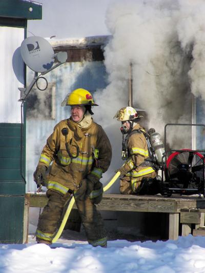 Mobile Home Fire 012607