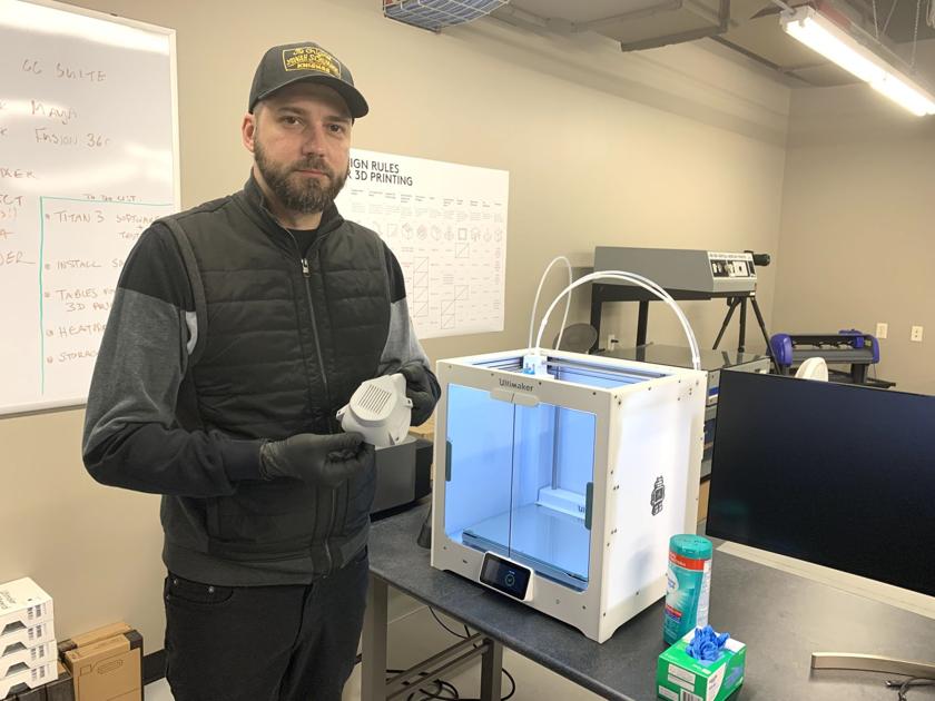 Cri 3d Prints Ppe Masks Local News Oskaloosa Com