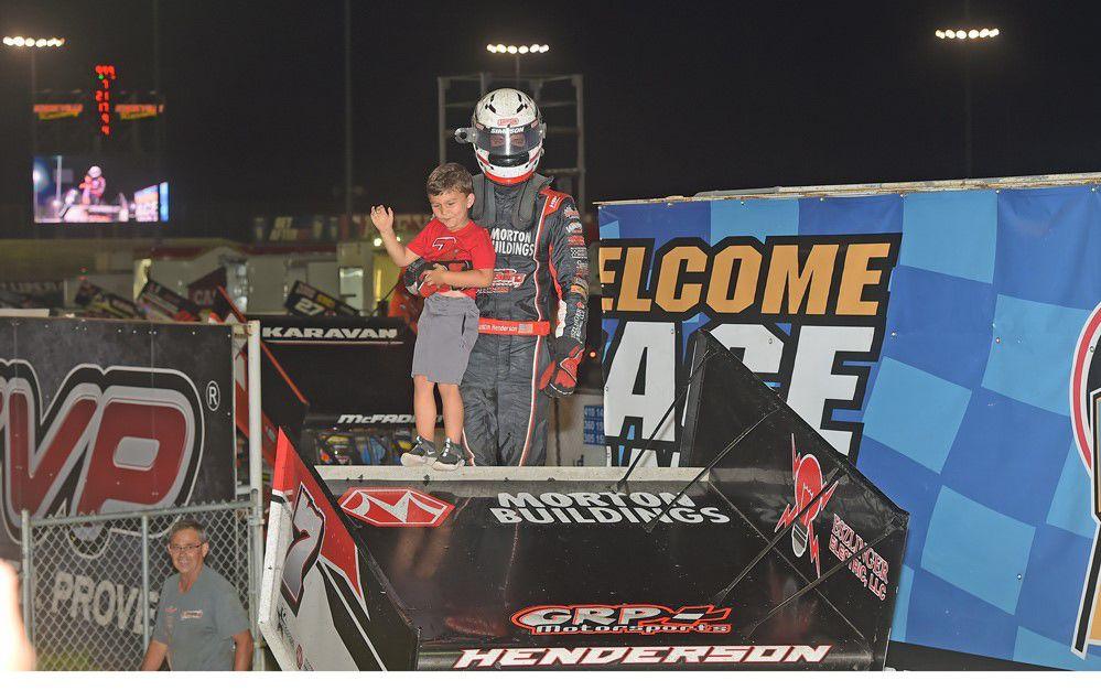 Fireworks Finale Goes To Justin Henderson At Knoxville Saturday