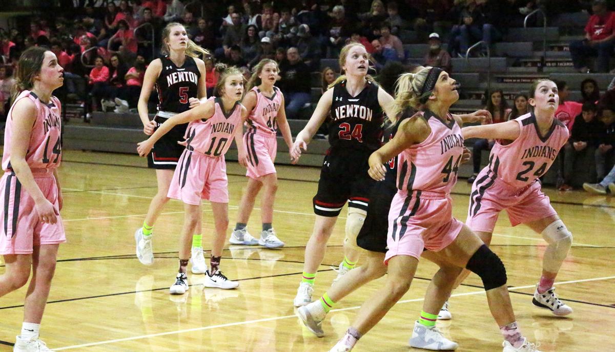 Indians Split Basketball Double Header Vs Newton Local Sports
