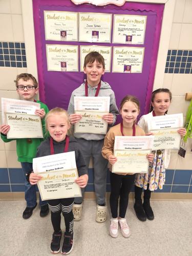 Osky Elementary honors students of the month