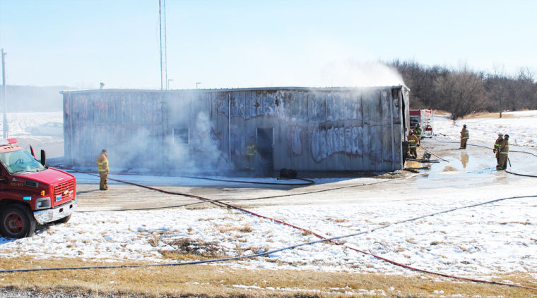 Twin Cedars Bus Barn A Total Loss Local News Oskaloosa Com