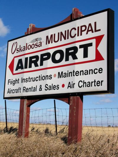 Osky Airport Sign File Photo