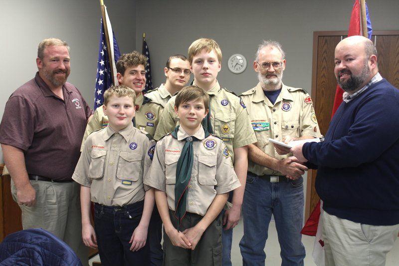 Boy Scouts Troop 77 grateful for donations Local News Boy Scouts Troop 77 grateful for donations Local News