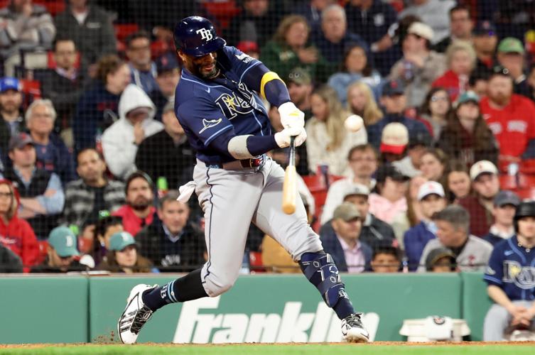 Simpson and Caminero lead Rays past Red Sox 8-4 for 7th consecutive ...
